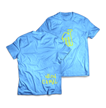 Load image into Gallery viewer, LOGO NEON CAMEL TEE - SKY BLUE
